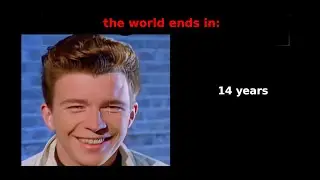 rick astley becoming uncanny (the world ends in)