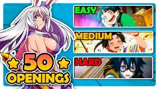 🎶 GUESS THE ANIME BY ITS OPENING 🎵 |ANIME OPENING QUIZ|