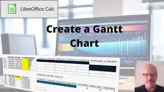 Create a Gantt Chart in LibreOffice Calc in 2024