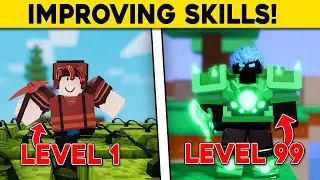 IMPROVING SKILLS in Roblox BedWars..