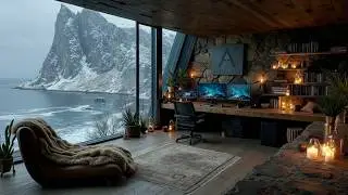 Calm Mind Work | Deep Work Music for Focus & Concentration - Nordic Winter Work Flow Vibes