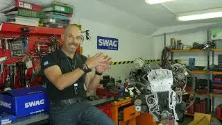 VW Group 1,4 tsi timing chain installation.