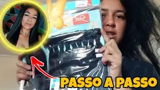 FAZENDO TRANÇA NAGÔ SOZINHA PARA ENTRELACE LISO