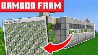 Bamboo Farm Minecraft 1.21 - BEST DESIGN
