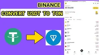 Ton Binance  Convert USDT Dollar  to Ton|How to  Convert  USDT to TON |Convert  BInance Token