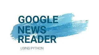 How to make our own News Reader using python || Personal assistan|| pyttsx3 || GoogleNews | Code hub