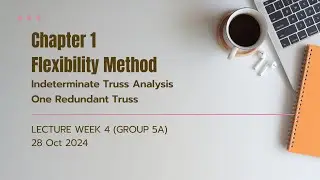 Week 4 Lecture FM Truss Group 5A1 28 Oct 2024