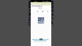 Android QR Code and Bar code scanner Using kivy Kivymd Python 😃😃
