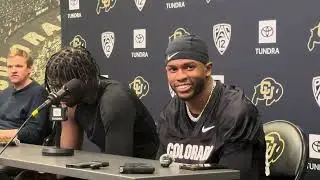 QB Shedeur Sanders & S Shilo Sanders talk about role in helping the Buffaloes recruit