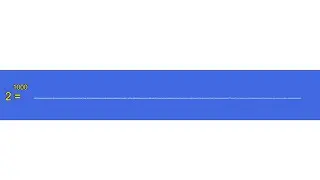 🔥Ты такого точно не знал! Двойку возвожу в степени от 1 до 1000. Two to the thousandth power.