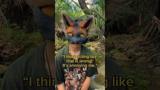 Idc let me be silly #therian #fox #quadrobics