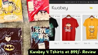 kwabey Tshirts Review | Best Tshirt offers 4 Tshirts in 899/- only | company real or fraud?