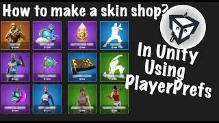 How to make a Skin shop? | Unity Jedi