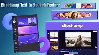 How to use clipchamp text to speech feature In Hindi