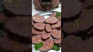 Rollo de carne con verduras 😋🤤 #recetasderollodecarne# galantinadecarne#