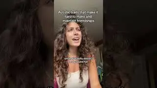 Autism and (the lack of) friendship