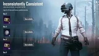 Inconsistently Consistent Event Bgmi || Bgmi Login Event || Free Ag Currency | Free Silver Coin Bgmi