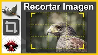 Cómo usar la herramienta RECORTAR de GIMP v2.10. Explicado a detalle.