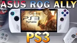 PS3 no ASUS ROG ALLY é SURREAL! Gameplay de PlayStation 3 no Console Portátil da ASUS