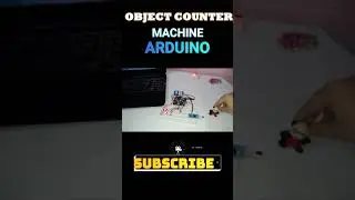 DIGITAL OBJECT COUNTER MACHINE BY ARDUINO| IR SENSOR | 7 SEGMENT DISPLAY LED#Shorts#lightningarduino