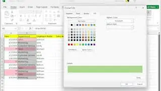 How to highlight cells that contain Specific character 