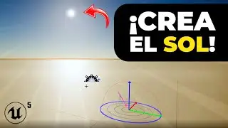 How to LIGHT a Level from Scratch in UNREAL ENGINE 5 (Directional Lighting, Sky, and Clouds)
