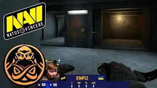 NAVI против ENCE l РЕШАЮЩАЯ ИГРА l IEM Katowice 2022