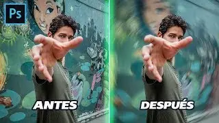 CÓMO DESENFOCAR el FONDO DE UNA FOTO en PHOTOSHOP | Tipos de Desenfoques
