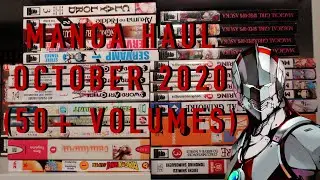 Manga Haul October 2020 (50+ Volumes)