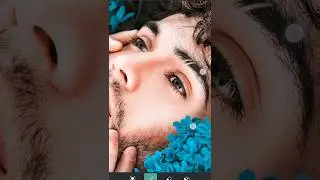 #shorts Aqua Colour Leaf Pose Photo Edit #edit #short #youtubeshorts