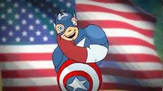 Capt America on MvsC3