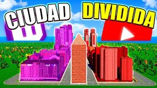 Ciudad DIVIDIDA por un Muro en Cities Skylines 2