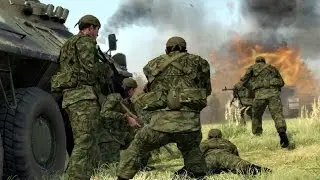 ЖЕСТКАЯ ОБОРОНА СОВРЕМЕННОЙ АРМИИ РОССИИ в Стратегии про Войну ! В Тылу Врага 2 Cold War