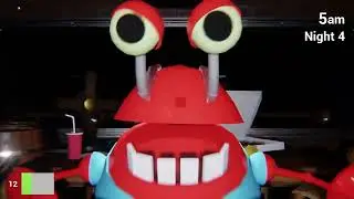 Five Nights at Freddy's но это красти краб и это страшно 3
