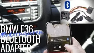 BMW E36 Orginal Radio Bluetooth Adapter + Freisprecheinrichtung einbauen