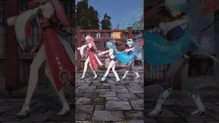 [Genshin × Honkai] Yae Miko, Huohuo, Sucrose