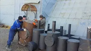 БАННЫЕ ПЕЧИ СО СТАРОЙ РАБОТЫ