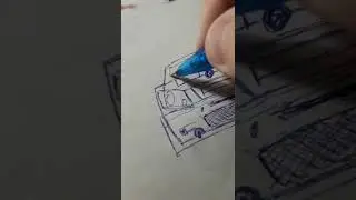 как нарисовать  БМВ м5