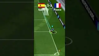 Spain vs France EURO 2024 Semi-Final │ eFootball Mobile 2024