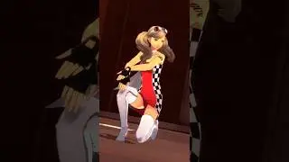 Ann Dancing In Her Racing Queen Outfit. Ann Dancing 4 #anntakamaki #anndancing