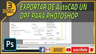 exportar de AutoCAD un DPF para editor de imagen