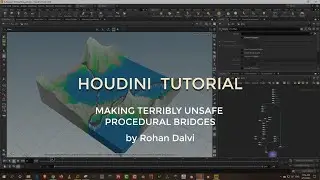 Making terribly unsafe procedural bridges in Houdini