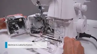 Cómo limpiar mi máquina de coser overlock Lumina Point