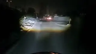 HJG Mega Drive Led fog lights on Yamaha FZ 16