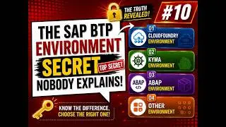The Truth About SAP BTP Environments #10