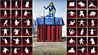 Season 1 To S15 All Mythic Outfit Emotes || PUBG MOBILE ||