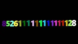0 To 1 Sextillion In Octal With Sound Effects
