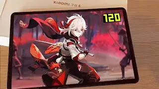 XIAOMI PAD 6 - GENSHIN IMPACT test 4K GRAPHICS Android Gameplay 2023 | Xiaomi pad 5