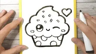 COME DISEGNARE UN CUPCAKE