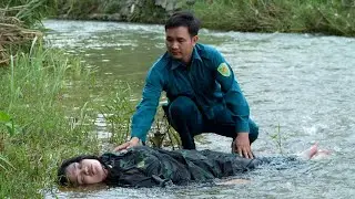 The female veteran is involved in an accident; what will happen to her?